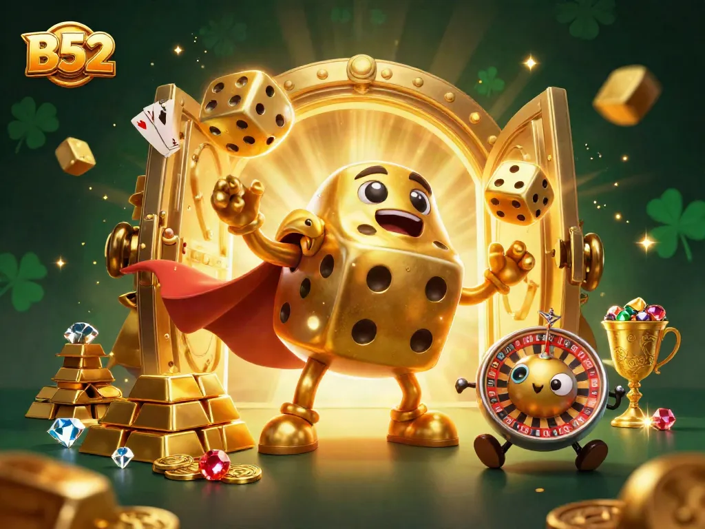 Experience thrilling wins with B52 at the vibrant casino scene filled with treasures.